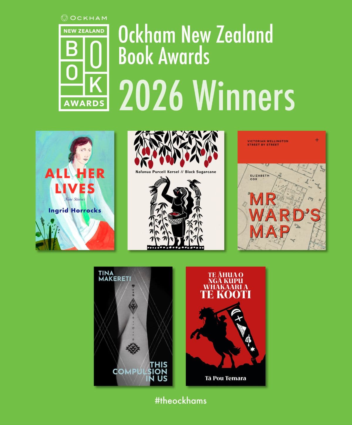 Short Stories sweep the fiction prizes at Ockham Book Awards