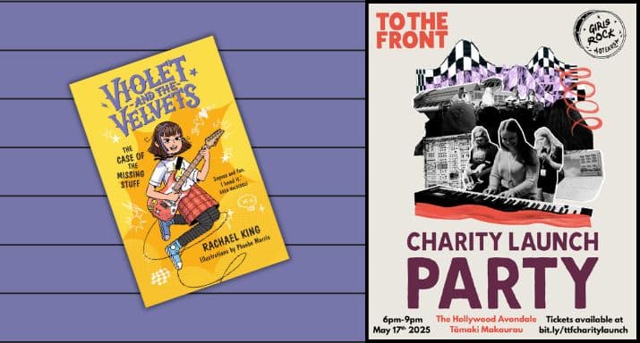 Violet and the Velvets meets Girls Rock Aotearoa: Rachael King
