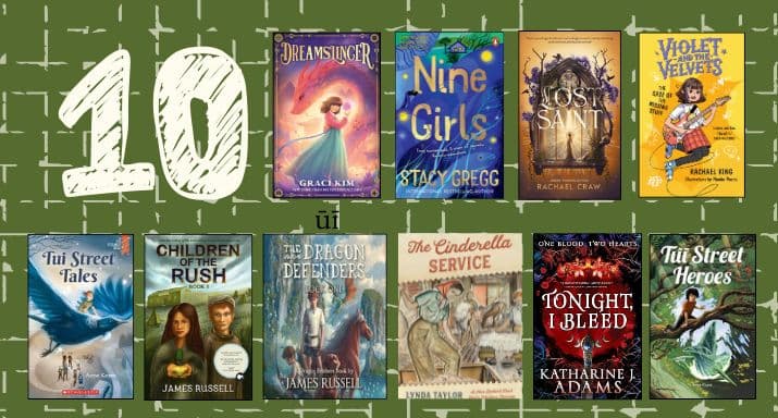 The Aotearoa Junior Fiction and Young Adult Bestseller List — May 2025