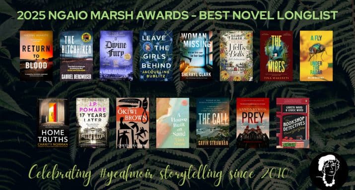 2025 Ngaio Marsh Award Best Novel longlist revealed
