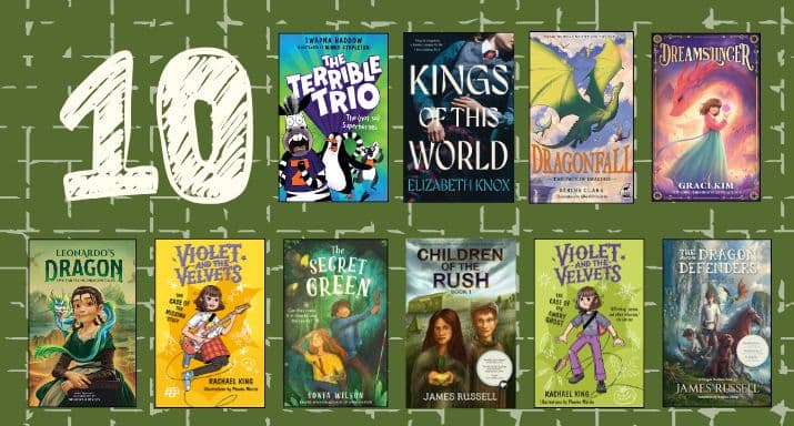 The Aotearoa Junior Fiction and Young Adult Bestseller List — October 2025