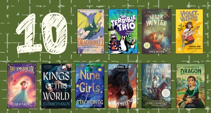The Aotearoa Junior Fiction and Young Adult Bestseller List — Dec 2025