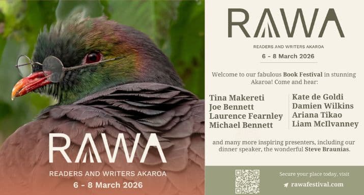 Readers and Writers Akaroa unveil 2026 Festival lineup