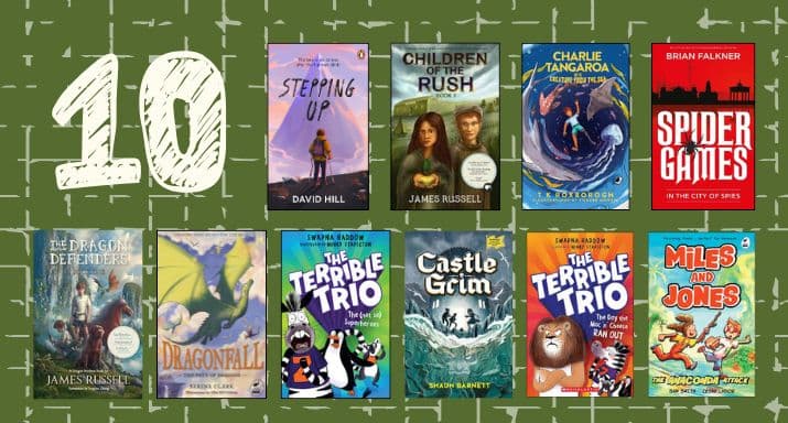 The Aotearoa Junior Fiction and Young Adult Bestseller List — Feb-Mar 2026