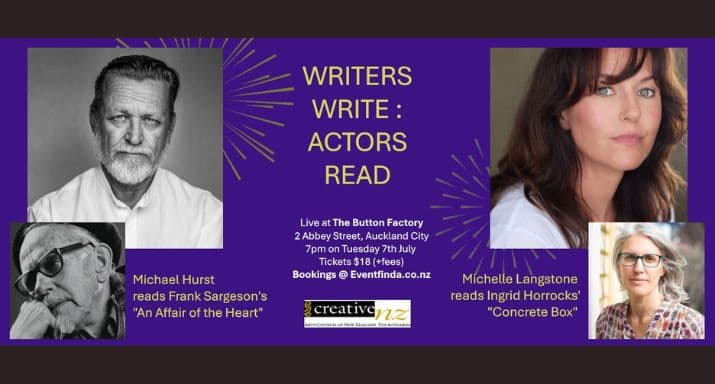 New Season of Writers Write : Actors Read