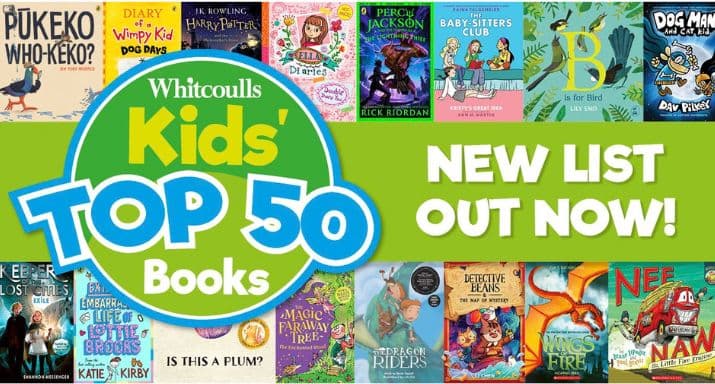 Half of Whitcoulls' kids Top 50 from NZ authors