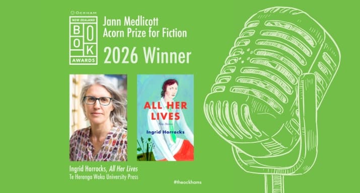 Listen: 2026 Ockham NZ Book Award Winner: Fiction